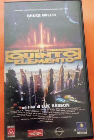 VHS Il Quinto Elemento Bruce Willis