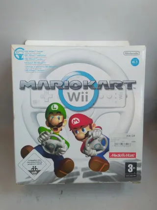 Volante y Caja Mario Kart Wii