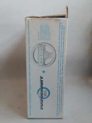 Volante y Caja Mario Kart Wii