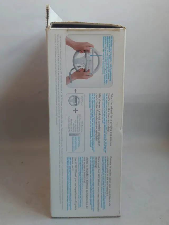 Volante y Caja Mario Kart Wii