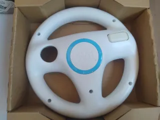 Volante y Caja Mario Kart Wii
