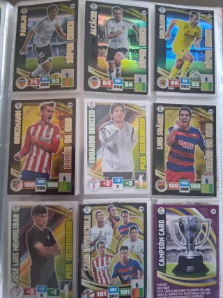 Adrenalyn 2015-16 Liga BBVA Trading Cards