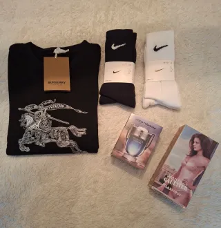 Ropa Burberry, Nike, Paco Rabanne, JPG