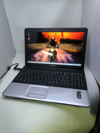 Portátil Compaq CQ60 Negro/Plata