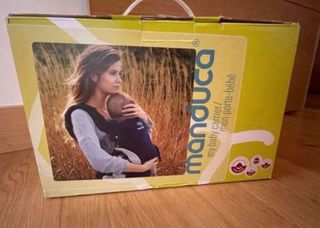 Mochila Portabebés Manduca Negra