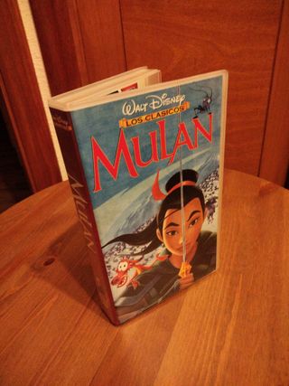 Mulan VHS Walt Disney Clásicos
