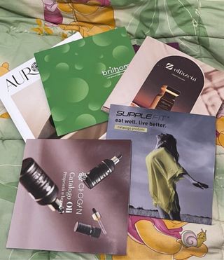 Kit Chogan nuovo mai usato con cataloghi