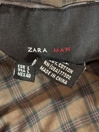 Chaqueta bomber reversible Zara.