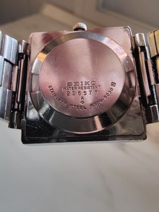 Reloj Seiko Vintage TV Square 6309-5030