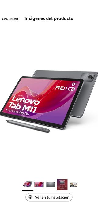 Lenovo Tab M11 con Lápiz Táctil