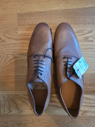 Zapatos vestir Zara marrones nuevos Talla 45