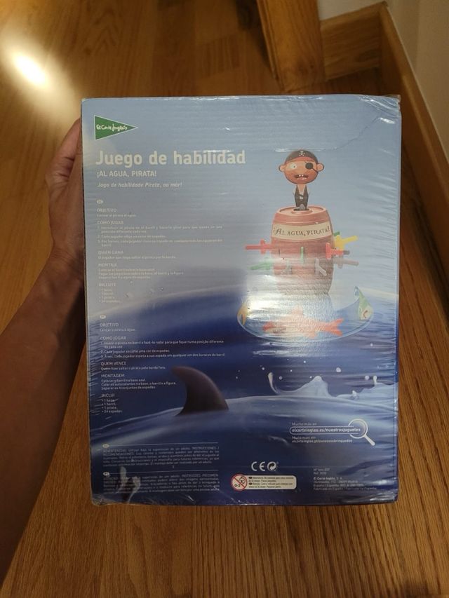 Juego de habilidad ¡Al agua, pirata!