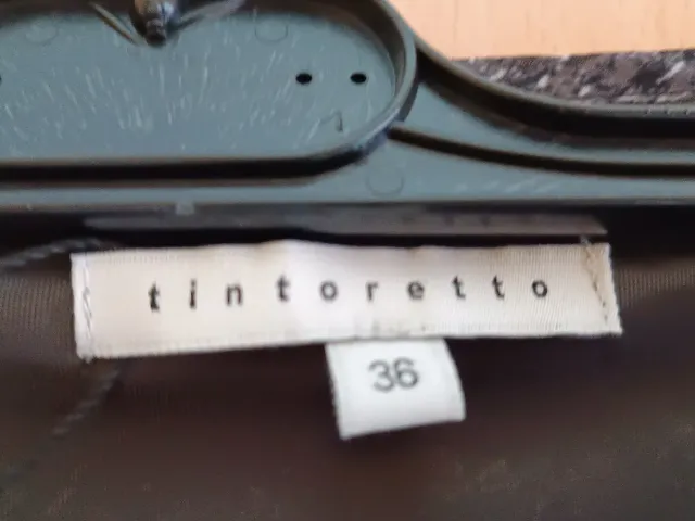 Vestido Tintoretto Gris