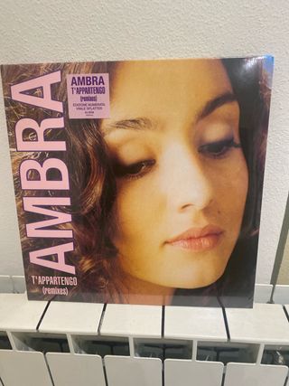Ambra T'Appartengo Remix Vinile Splatter 45 RPM