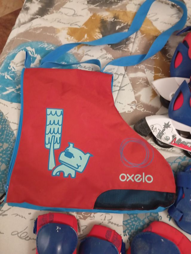 Conjunto Patines y Protecciones Oxelo
N.
32/34