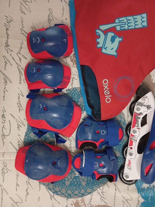 Conjunto Patines y Protecciones Oxelo
N.
32/34