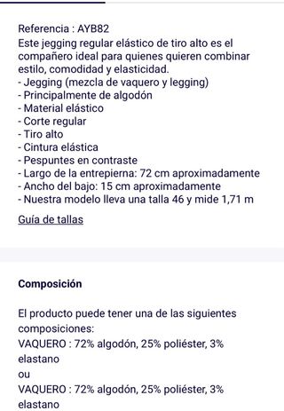 Pantalón vaquero Kiabi azul