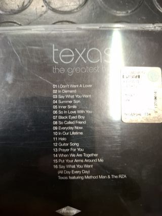 CD Texas The Greatest Hits