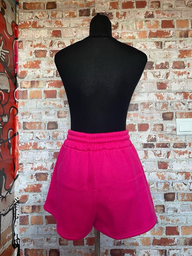 Shorts Rosa Fucsia Shein - Talla M