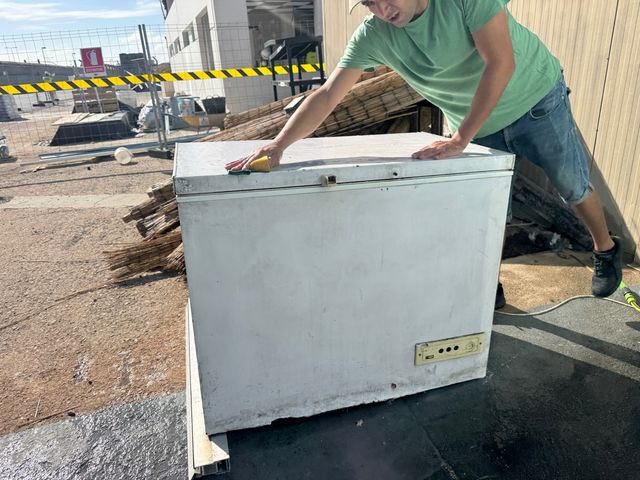 Congelatore orizzontale bianco