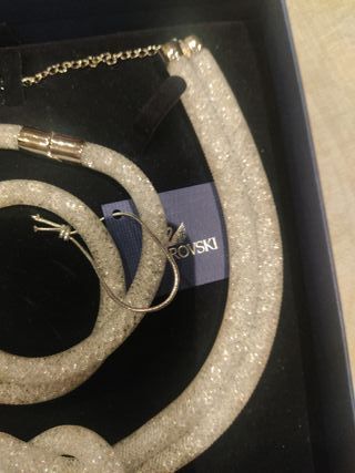 Conjunto Collar y Pulsera Swarovski