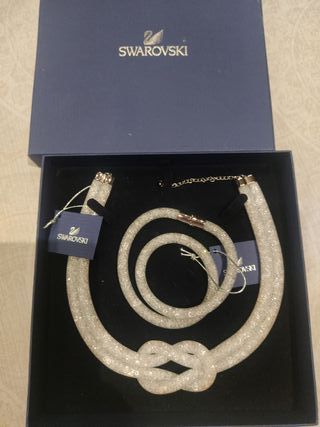 Conjunto Collar y Pulsera Swarovski