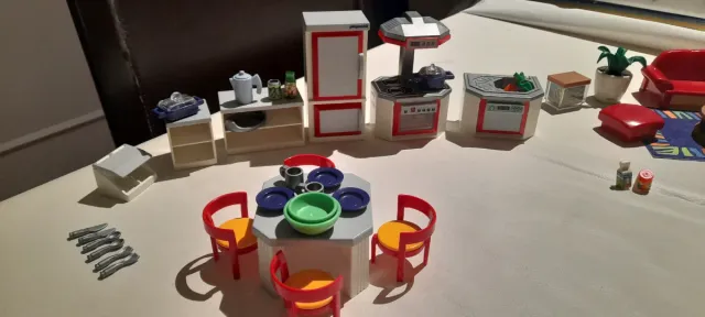 Playmobil Pack Muebles Cocina y Comedor