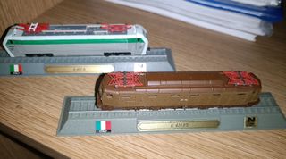 Lotto 2 Locomotrici italiane sc.N 1:160 statiche