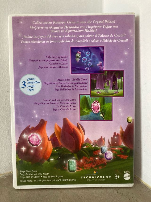 Barbie Fairytopia DVD Jogo de DVD