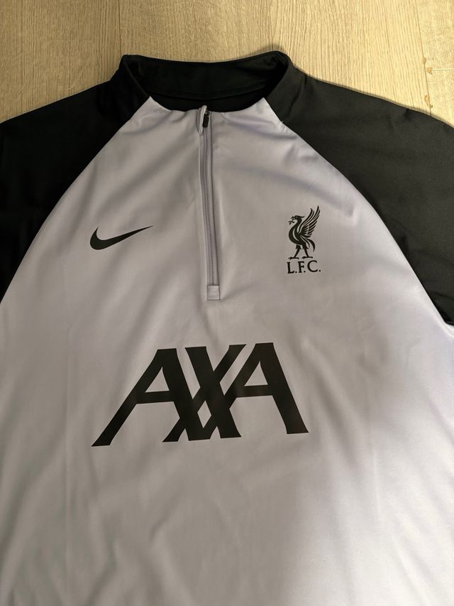 Sudadera Nike Liverpool AXA Media Cremallera