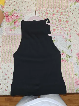 Vestido negro básico verano
