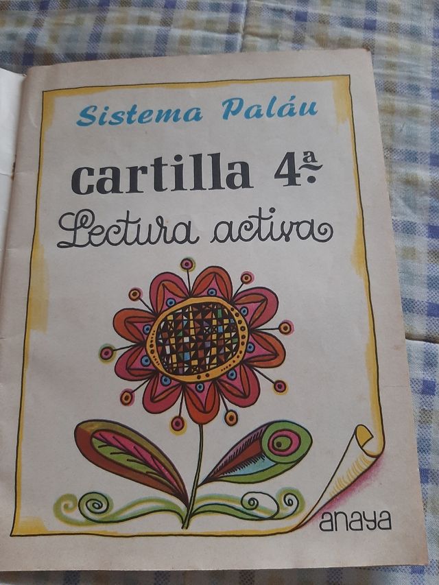 Palau. Cartilla de lectura fotosilabica.