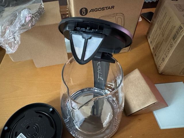 Hervidor Eléctrico Vidrio Aigostar 1.7L