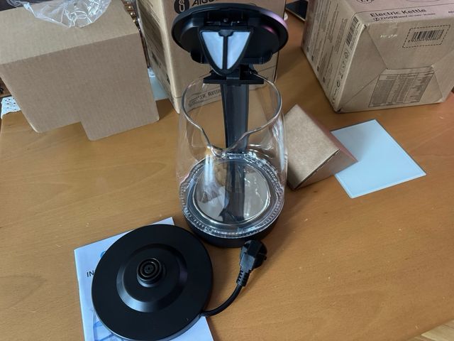 Hervidor Eléctrico Vidrio Aigostar 1.7L