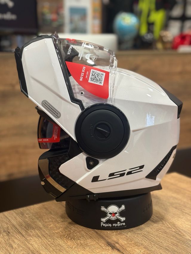 Casco LS2 Scooe II Blanco Perlado