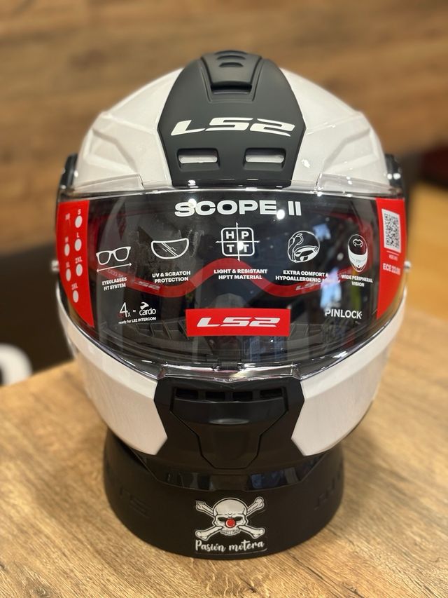 Casco LS2 Scooe II Blanco Perlado