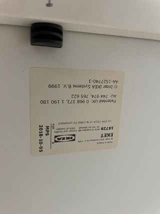 Módulo Almacenaje IKEA Blanco