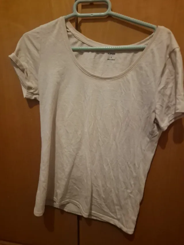 Camisa Kiabi beige talla S