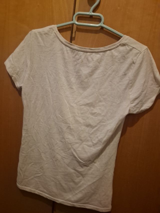 Camisa Kiabi beige talla S