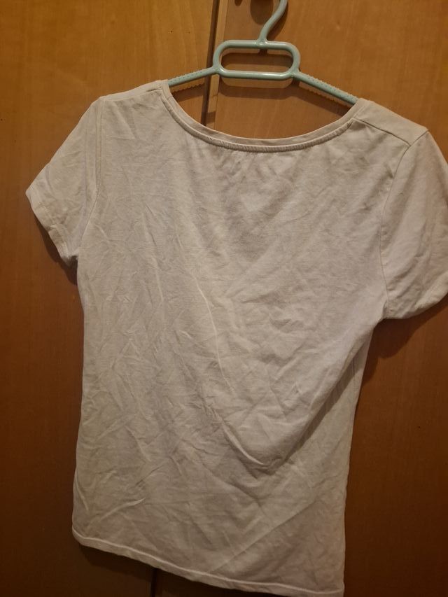 Camisa Kiabi beige talla S