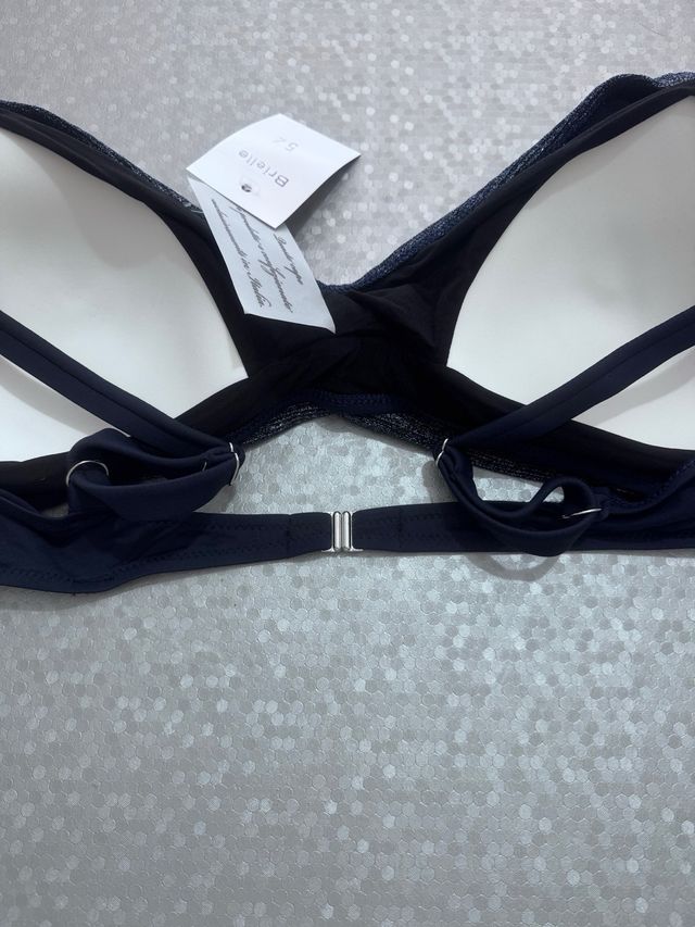 Costume da bagno donna blu e argento