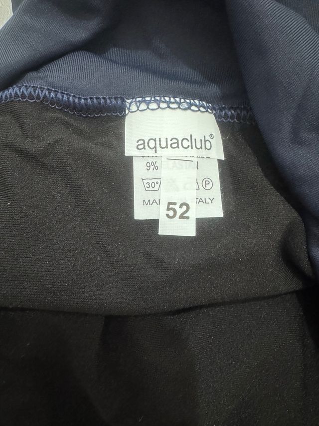 Costume da bagno donna blu e argento