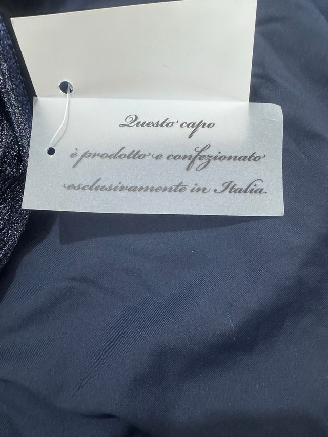 Costume da bagno donna blu e argento