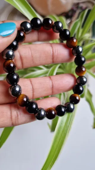 Pulsera 3 Piedras de Protección