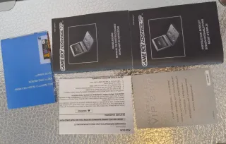 Caja GameBoy Advance SP Azul