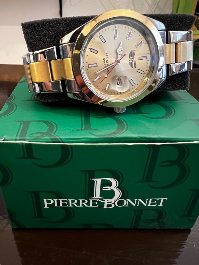Reloj Pierre Bonnet Oro y Plata