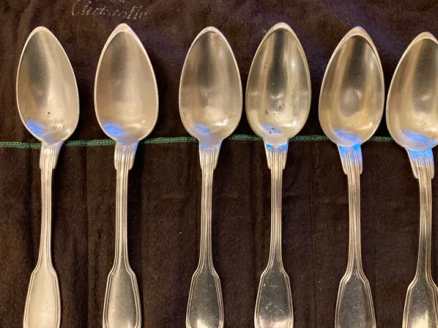 Undici cucchiai Christofle