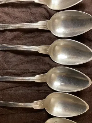 Undici cucchiai Christofle