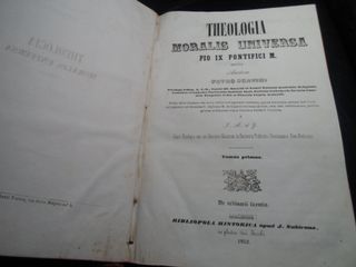 2 Libros Antiguos Teologia Moralis 1852