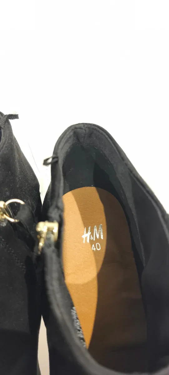 Botas H&M Negras Talla 40
